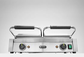 Zdjęcie do “Grill kontaktowy podwójny - góra i dół ryflowane kod 263709”.