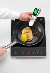 Zdjęcie do “Termometr cyfrowy HACCP na podczerwień z sondą - kod 271254”.