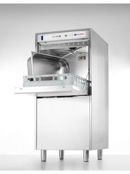 Zdjęcie do “Zmywarka do tac i garnków 50x60, elektroniczna, z dozownikiem detergentu i pompą spustową, 230V - kod 236567”.