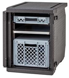 Zdjęcie do “Cambro pojemnik termoizolacyjny na pojemniki 600x400 mm, ładowany od przodu, z regulacją prowadnic- kod EPP4060FADJR110”.