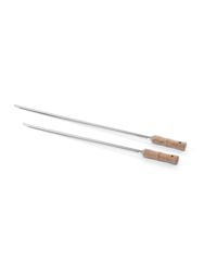 Zdjęcie do “Szeroki szpikulec do grilla z drewnianym uchwytem 750 mm, linia Churrasco, jasny brąz - 29810130”.