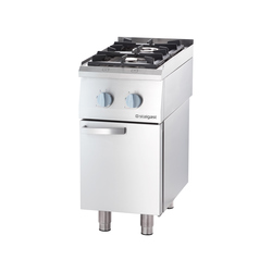 Zdjęcie do “Stalgast Kuchnia gazowa, 2-palnikowa, nastawna, 10,5 kW, G30 - kod S9705230”.
