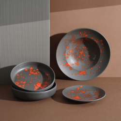 Zdjęcie do “Fine Dine Talerz serwingowy Bloom 215x180 mm - kod 779880”.