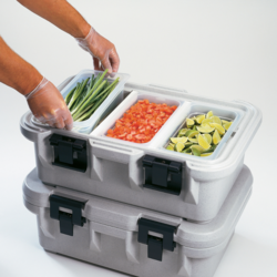 Zdjęcie do “Cambro Pojemnik GN 1/6 wys. 65 mm z przezroczystego polipropylenu - kod 62PP190”.