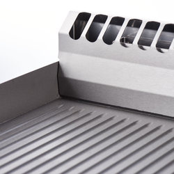 Zdjęcie do “Stalgast Płyta grillowa gazowa, ryflowana, 13 kW, G30 - kod S9731230”.