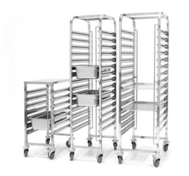 Zdjęcie do “Wózek 7-półkowy do transportu pojemników GN 1/1 Profi Line - kod 810668”.
