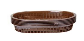 Zdjęcie do “Zestaw 6 Koszyków do pieczywa z polipropylenu 275x175x(H)38 mm - kod 426296”.
