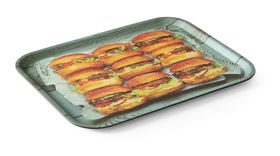 Zdjęcie do “Taca do serwowania Tasty antypoślizgowa z nadrukiem 330x430 mm - kod 508008”.
