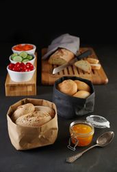 Zdjęcie do “Fine Dine Torba na pieczywo papierowa typu kraft - kod 429211”.