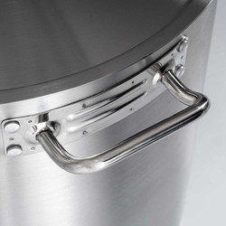 Zdjęcie do “Stalgast Garnek wysoki bez pokrywki, stalowy, Ø 400 mm, 47,5 l - kod S011401”.