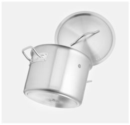 Zdjęcie do “Hendi Garnek Budget Line z pokrywką 50 L śr. 400x(H)400 mm - kod 834701”.