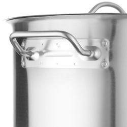 Zdjęcie do “Hendi Garnek Budget Line z pokrywką 71 L śr. 450x(H)450 mm - kod 834909”.