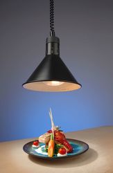 Zdjęcie do “Lampa do podgrzewania potraw wisząca czarna - kod 273845”.