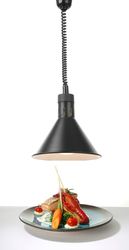 Zdjęcie do “Lampa do podgrzewania potraw wisząca czarna - kod 273845”.
