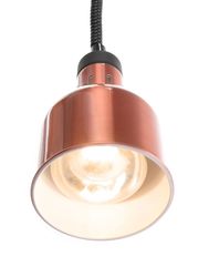 Zdjęcie do “Lampa do podgrzewania potraw - wisząca kolor miedziany kod 273890”.