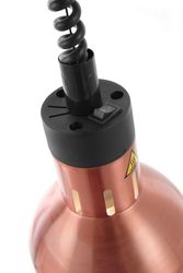 Zdjęcie do “Lampa do podgrzewania potraw - wisząca kolor miedziany kod 273890”.