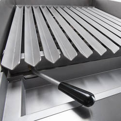 Zdjęcie do “Stalgast Grill lawowy gazowy, ruszt V, 6,5 kW, G20 - kod S9732010”.
