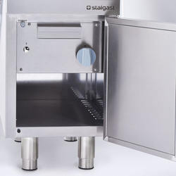 Zdjęcie do “Stalgast Grill lawowy gazowy, ruszt S, 6,5 kW, G20 - kod S9732110”.