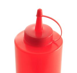 Zdjęcie do “Dyspenser do zimnych sosów poj. 0,2 l - czerwony - kod 558010”.