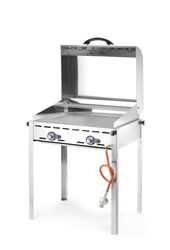 Zdjęcie do “HENDI Grill gazowy Green Fire 2 palniki 11,6 kW - kod 149508”.