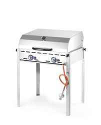 Zdjęcie do “HENDI Grill gazowy Green Fire 2 palniki 11,6 kW - kod 149508”.