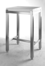 Zdjęcie do “Kloc z polietylenu na podstawie stalowej 500x400x(H)800 mm- kod 505687”.