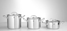 Zdjęcie do “Garnek wysoki Profi Line z pokrywką poj. 24 l, śr 320x(H)300 mm - kod 832608”.