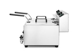 Zdjęcie do “Frytownica Profi Line z kranem spustowym - 2 x 8 l  - kod 209301”.