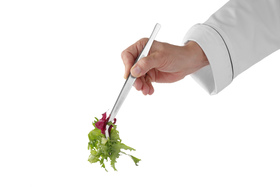 Zdjęcie do “Pęseta gastronomiczna zakrzywiona 235 mm - kod 680063”.