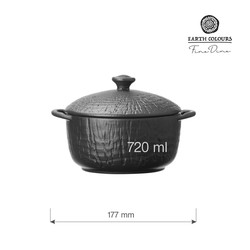 Zdjęcie do “Fine Dine Miska na zupę z pokrywką Crust 720 ml - kod 769829”.