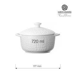 Zdjęcie do “Fine Dine Miska na zupę z pokrywką Nordic 720 ml - kod 769867”.