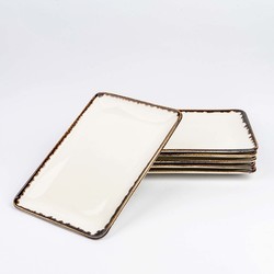 Zdjęcie do “Fine Dine Talerz prostokątny Vanilla 300x150 mm - kod 769638”.