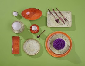 Zdjęcie do “Talerz płytki Fine Dine DAHLIA śr 240 mm - kod 778401”.