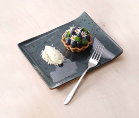 Zdjęcie do “Talerz płytki prostokątny Fine Dine ARANDO 300x200 mm - kod 778654”.