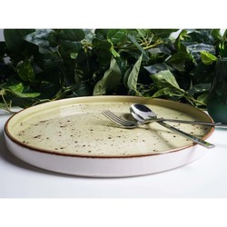 Zdjęcie do “Talerz płytki z wysokim rantem Fine Dine OLIVE śr 270 mm - kod 778111”.
