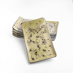 Zdjęcie do “Talerz serwingowy Fine Dine OLIVE 215x120 mm - kod 769966”.