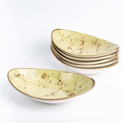 Zdjęcie do “Miska łódka Fine Dine OLIVE 250x160 mm - kod 778012”.