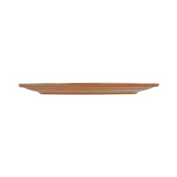 Zdjęcie do “Fine Dine Talerz owalny Lykke Brown 325x234 mm - kod 04ALM005955”.