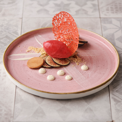 Zdjęcie do “Fine Dine Talerz z rantem Petal Pink śr. 260x(H)20 mm - kod SPPSWP261”.