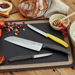 Zdjęcie do “Victorinox Swiss Classic Nóż do jarzyn, gładki, 10 cm, zielony - kod 6.7706.L114”.