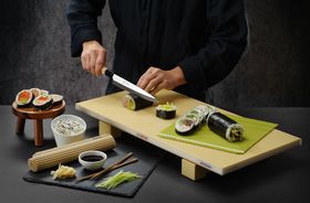 Zdjęcie do “Podstawka pod deskę do sushi, 45×50×300 mm - kod 513828”.