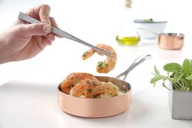 Zdjęcie do “Pęseta gastronomiczna uniwersalna 230 mm - kod 680025”.