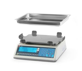 Zdjęcie do “TEM Waga kalkulacyjna LCD z legalizacją, głęboka szalka zakres 30 kg - kod TEM030C-PZR”.