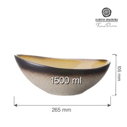 Zdjęcie do “Fine Dine Miska okrągła Topaz 1500 ml - kod 769782”.