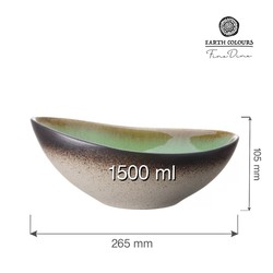Zdjęcie do “Fine Dine Miska owalna Beryl 1500 ml - kod 769775”.