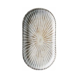 Zdjęcie do “Fine Dine Talerz owalny Ammonite 200x110 mm - kod 200278”.