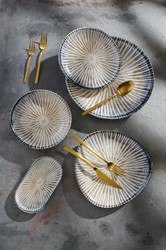 Zdjęcie do “Fine Dine Talerz głęboki Ammonite śr. 200 mm - kod 200254”.