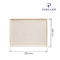 Zdjęcie do “Fine Dine Taca prostokątna Sand 350x260 mm- kod 04ALM001509”.