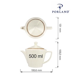 Zdjęcie do “Fine Dine Dzbanek  Sand 500 ml- kod 04ALM001493”.
