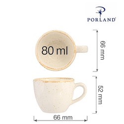 Zdjęcie do “Fine Dine Filiżanka do espresso Sand 80 ml - kod 04ALM001721”.